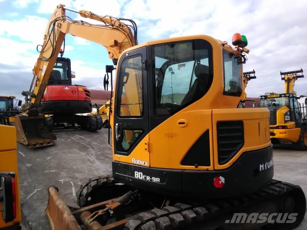 Hyundai 80 CR9-A Escavadeiras de esteiras
