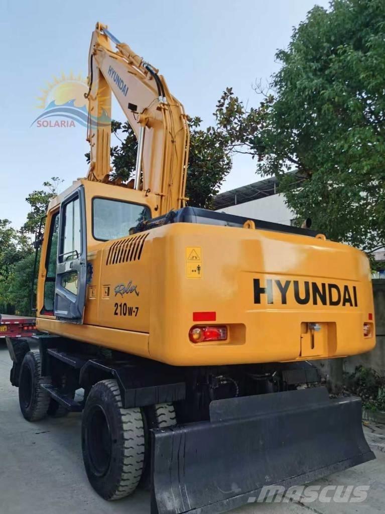Hyundai R210w-7 Escavadoras de rodas