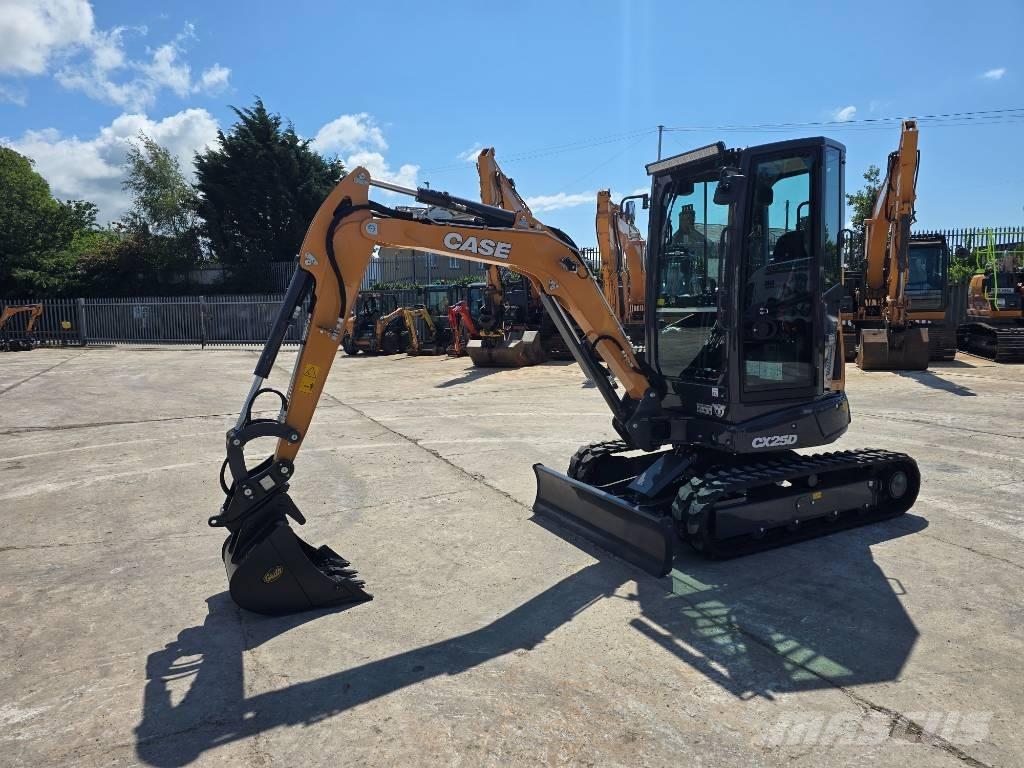 CASE CX25D Miniescavadeiras
