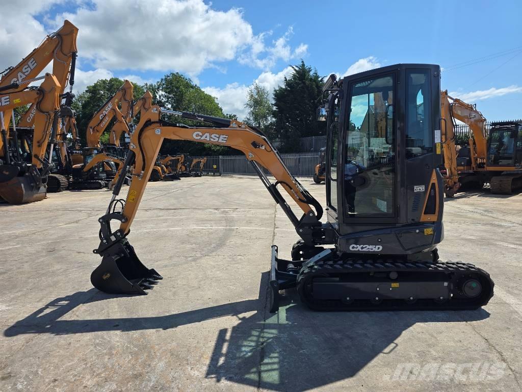 CASE CX25D Miniescavadeiras