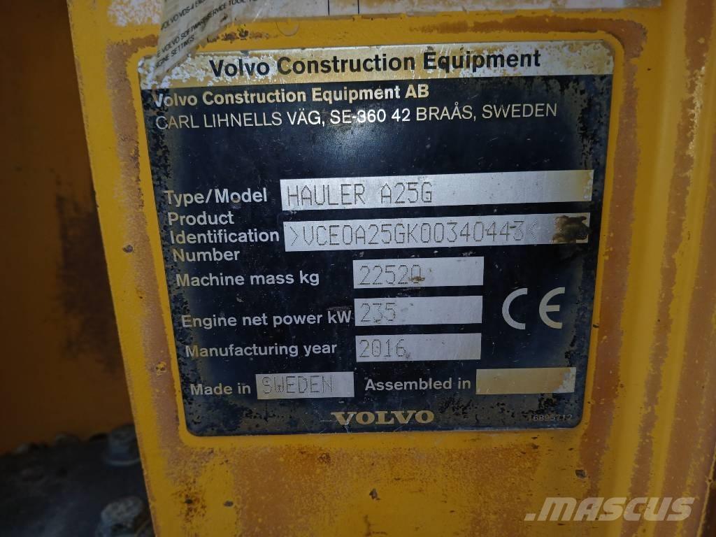 Volvo A 25 G Caminhões articulados