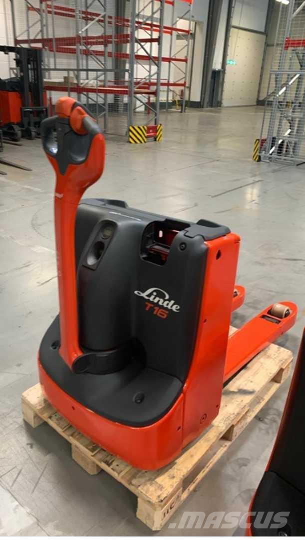 Linde T16 Empilhador para operador externo