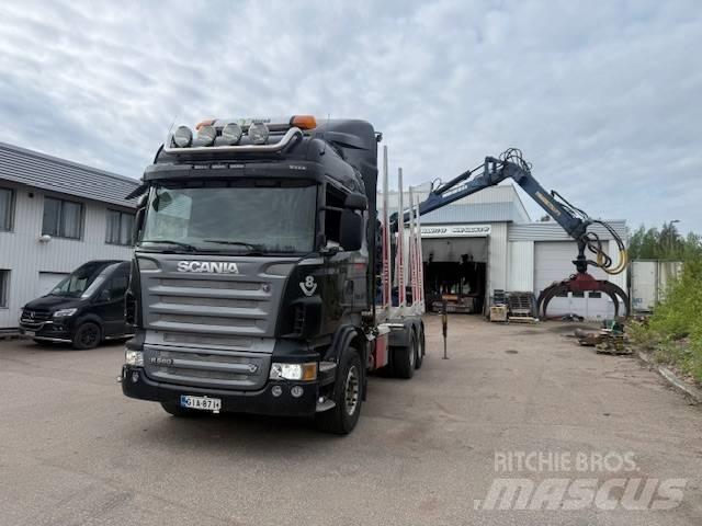 Scania R 560 Caminhões de transporte de troncos
