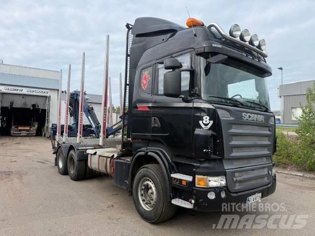 Scania R 560 Caminhões de transporte de troncos