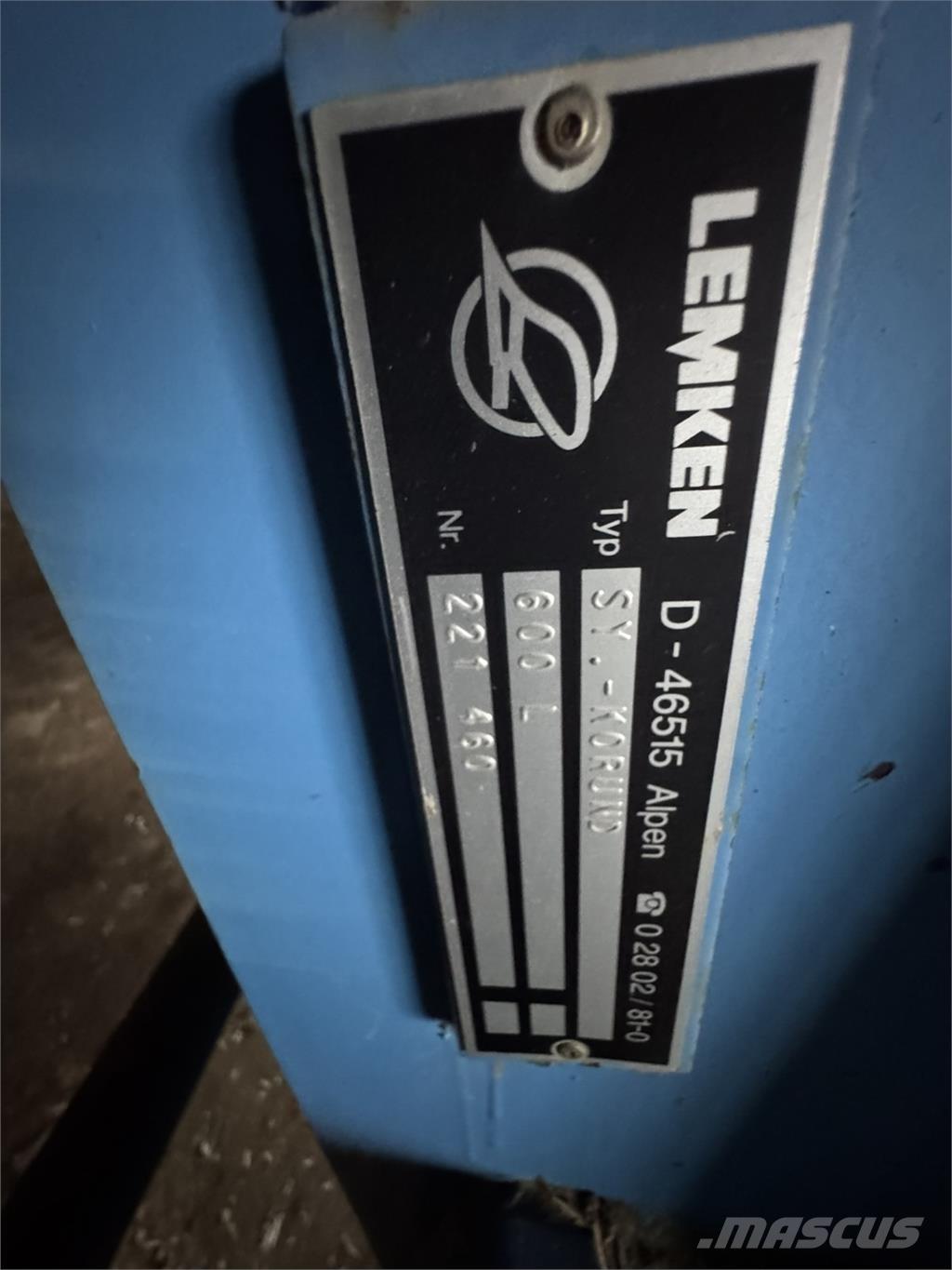 Lemken System-Korund Outros equipamentos de forragem e ceifa