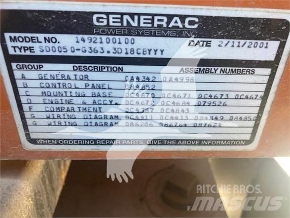 Generac SD050 Geradores Gás