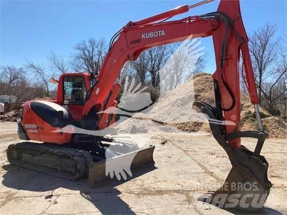 Kubota KX080-3 Escavadeiras de esteiras
