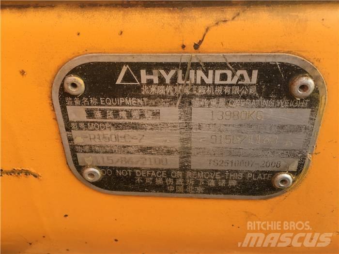 Hyundai R150LC-7 Escavadeiras de esteiras
