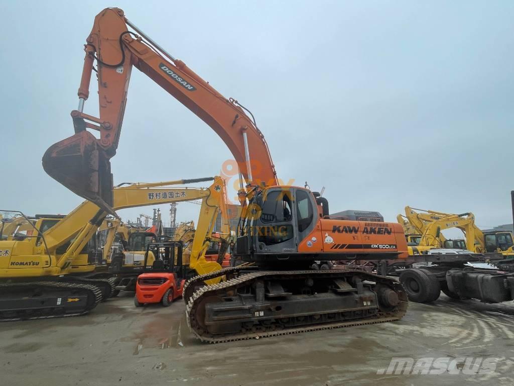 Doosan DX500 LCA Escavadeiras de esteiras