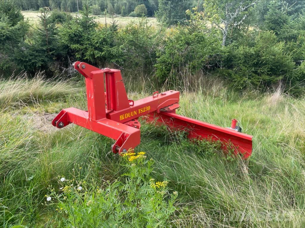 Duun TS 230 Lâminas de neve e arados