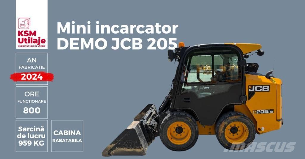 JCB 205 Minicarregadeiras