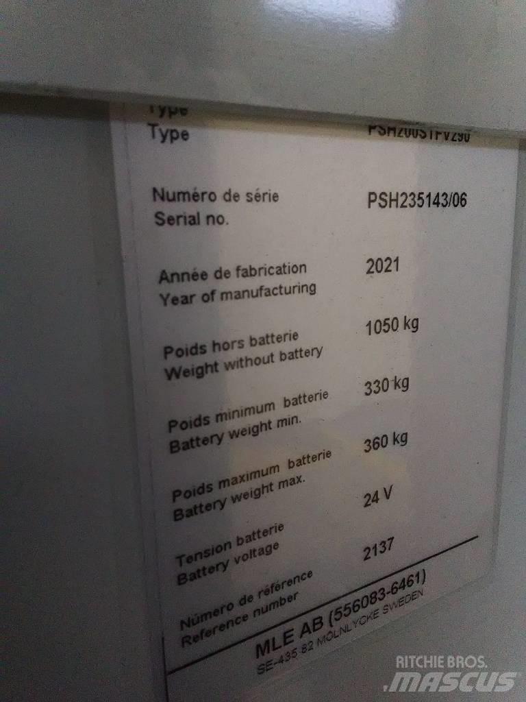 UniCarriers PSH200 Empilhador para operador externo