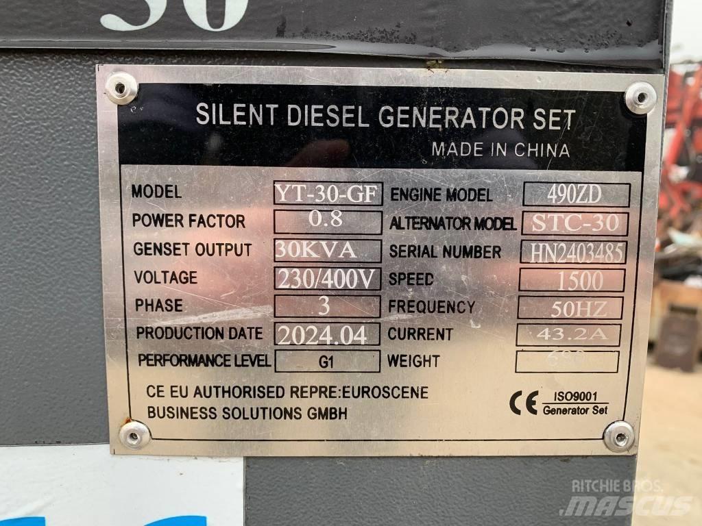  YT 30GF Geradores Diesel
