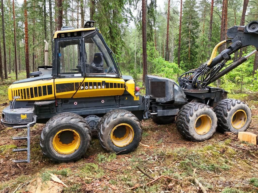 Ponsse Ergo 8W Processadores florestais