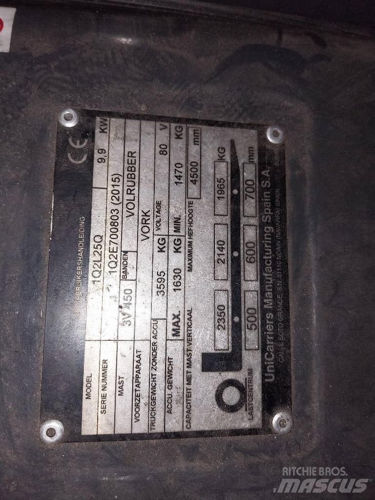 UniCarriers QX25 Empilhadores eléctricos