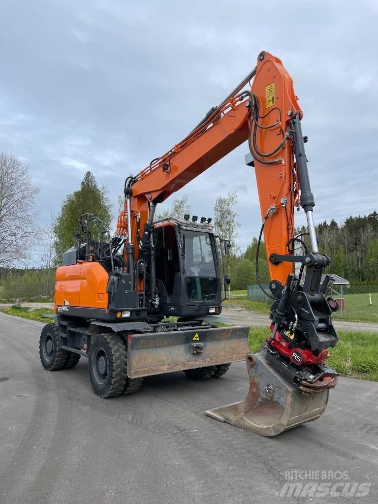 Doosan DX 165 W Escavadoras de rodas