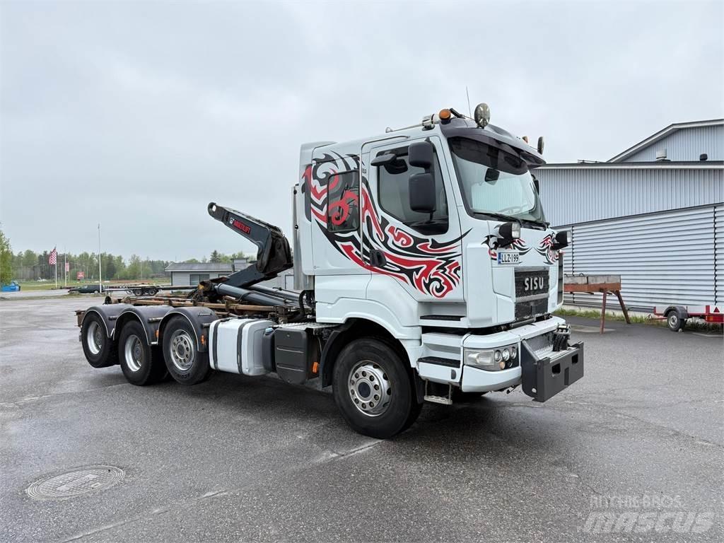 Sisu R500 E13M 8x4 Camiões Ampliroll