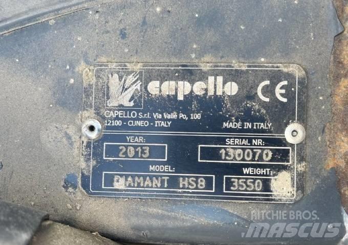 Capello diamand HS8 Ceifeiras debulhadoras compactas