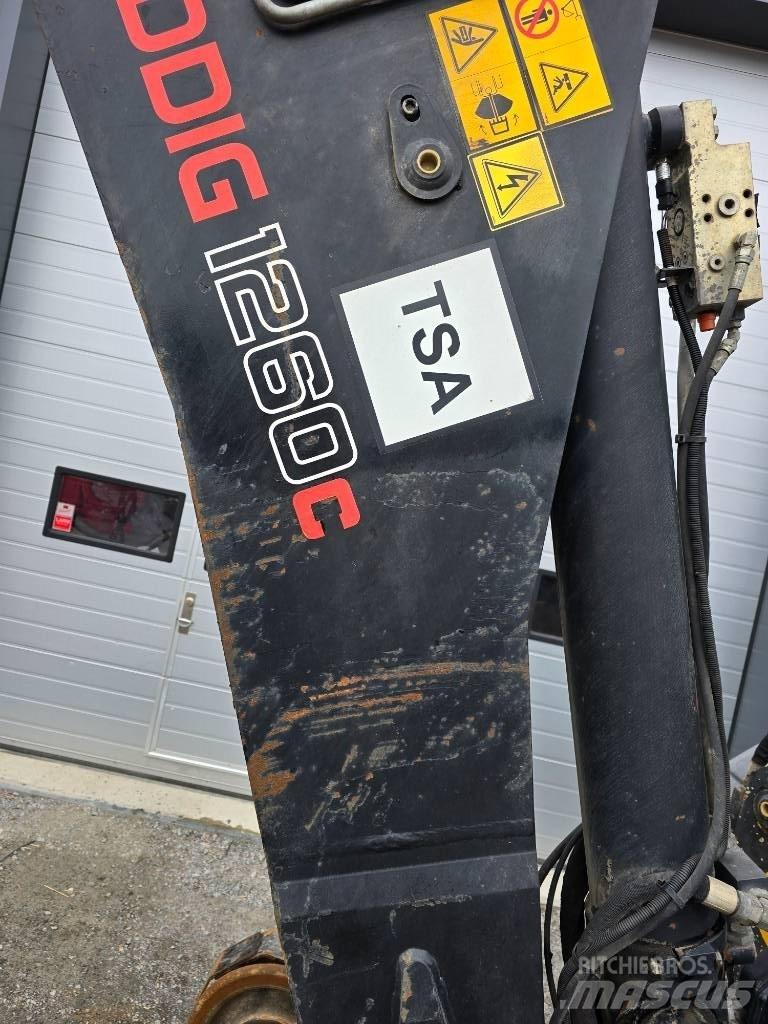 Huddig 1260 C RAIL Retroescavadeiras