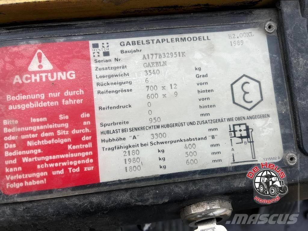 Hyster H2.00XL Empilhadores - Outros