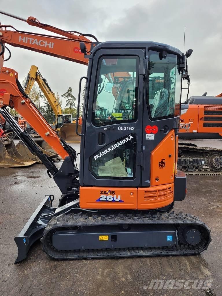 Hitachi ZX 26 U-6 Miniescavadeiras