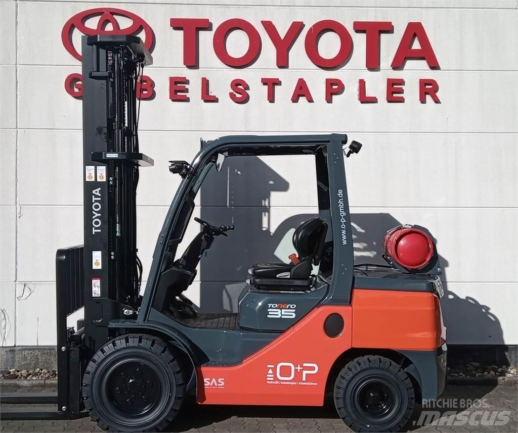 Toyota 02-8FGJF35 Empilhadores a gás