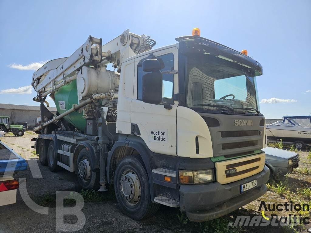 Scania P 420 Bombas de betonagem