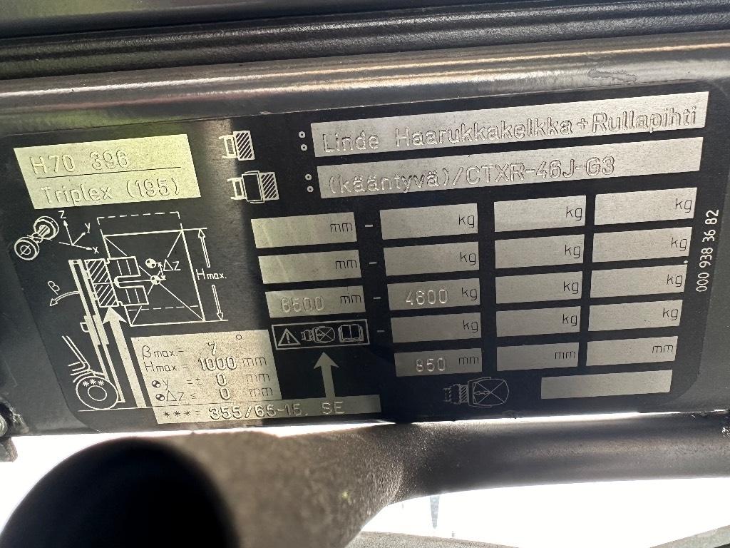 Linde H 70 D Empilhadores Diesel