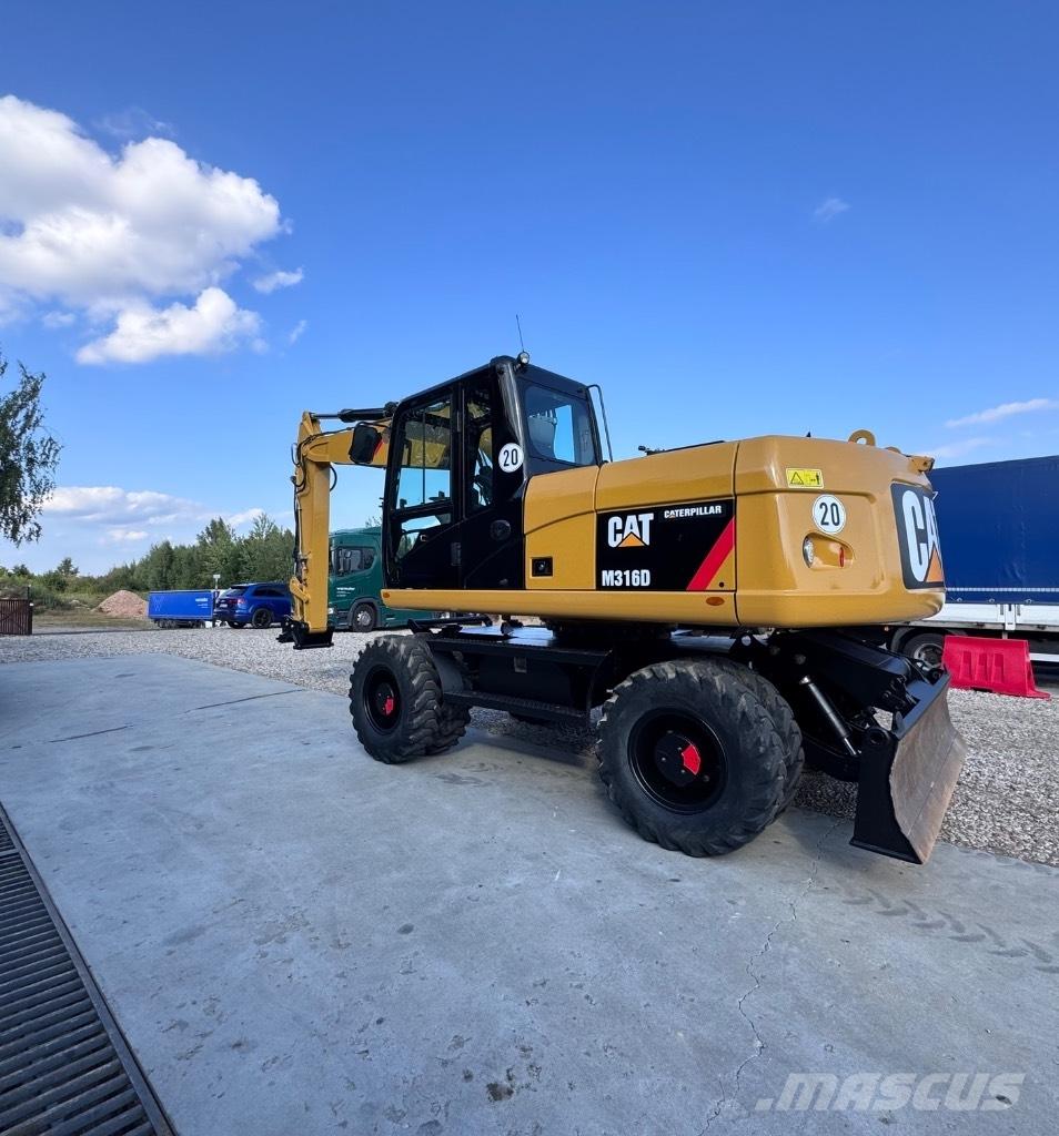 CAT 316 D Escavadoras de rodas