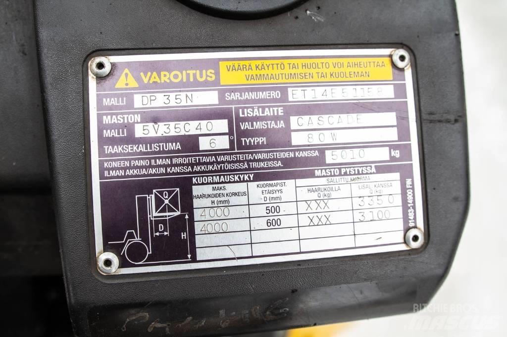 CAT DP 35 N Empilhadores Diesel