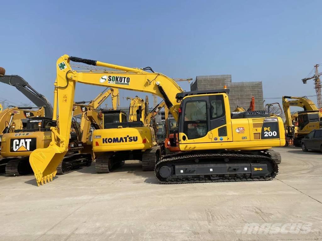 Komatsu pc200-8 Escavadeiras de esteiras