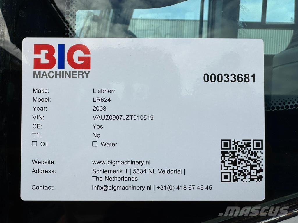 Liebherr LR624 Carregadoras de lagartas