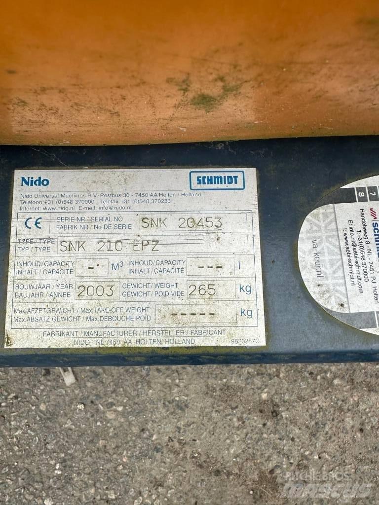 Nido SNK210EPZ Lâminas de neve e arados