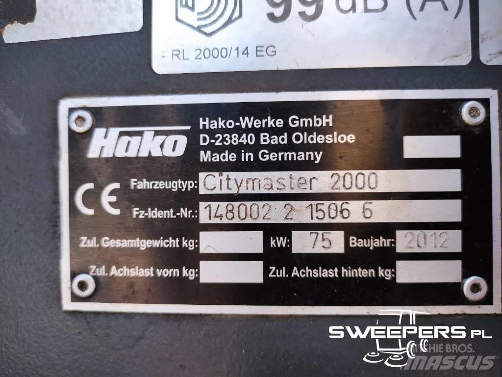 Hako Citymaster 2000 Varredoras