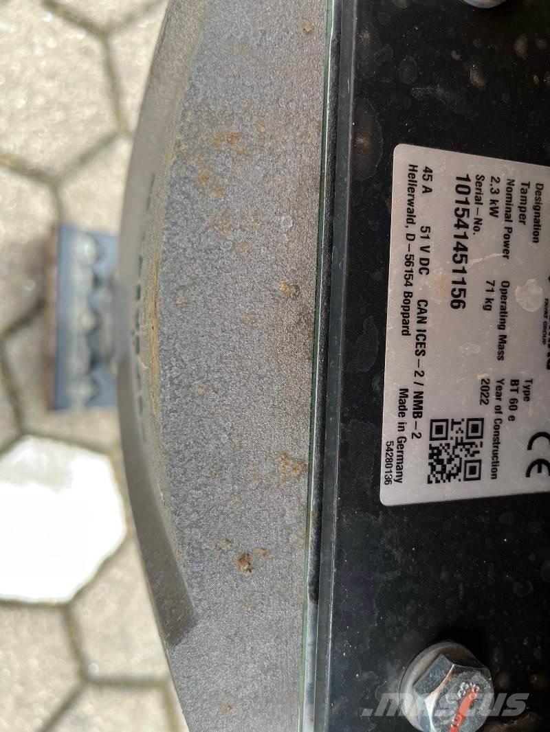 Bomag BT60E Vibradores