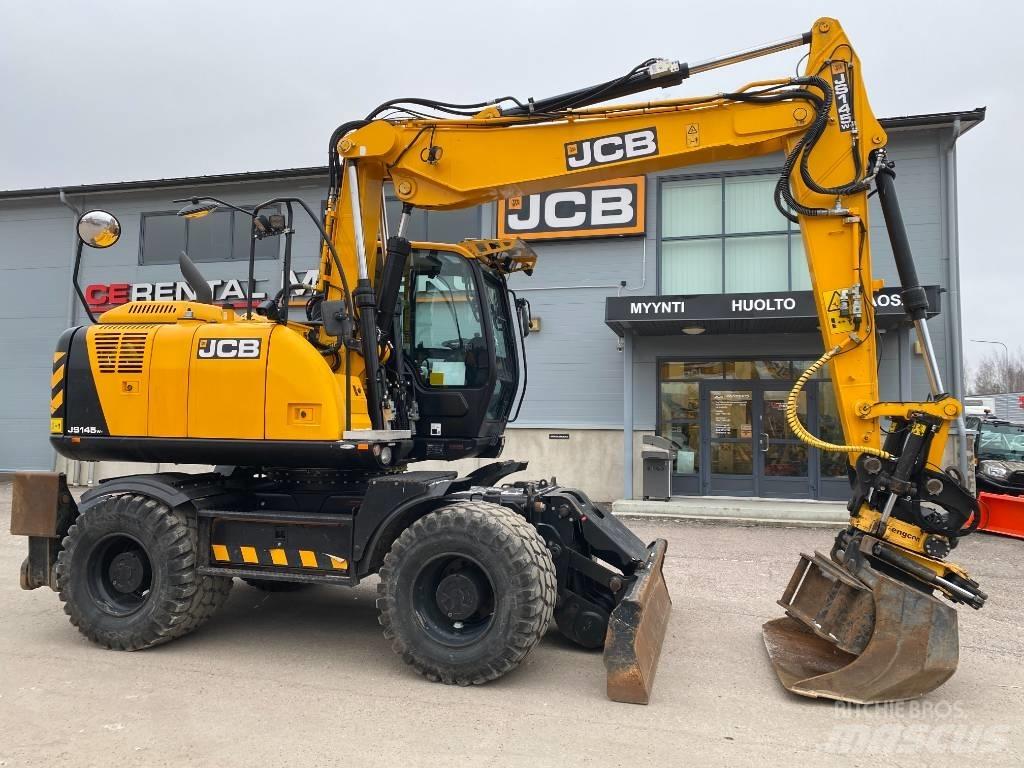 JCB JS145W TAB T4F Escavadoras de rodas