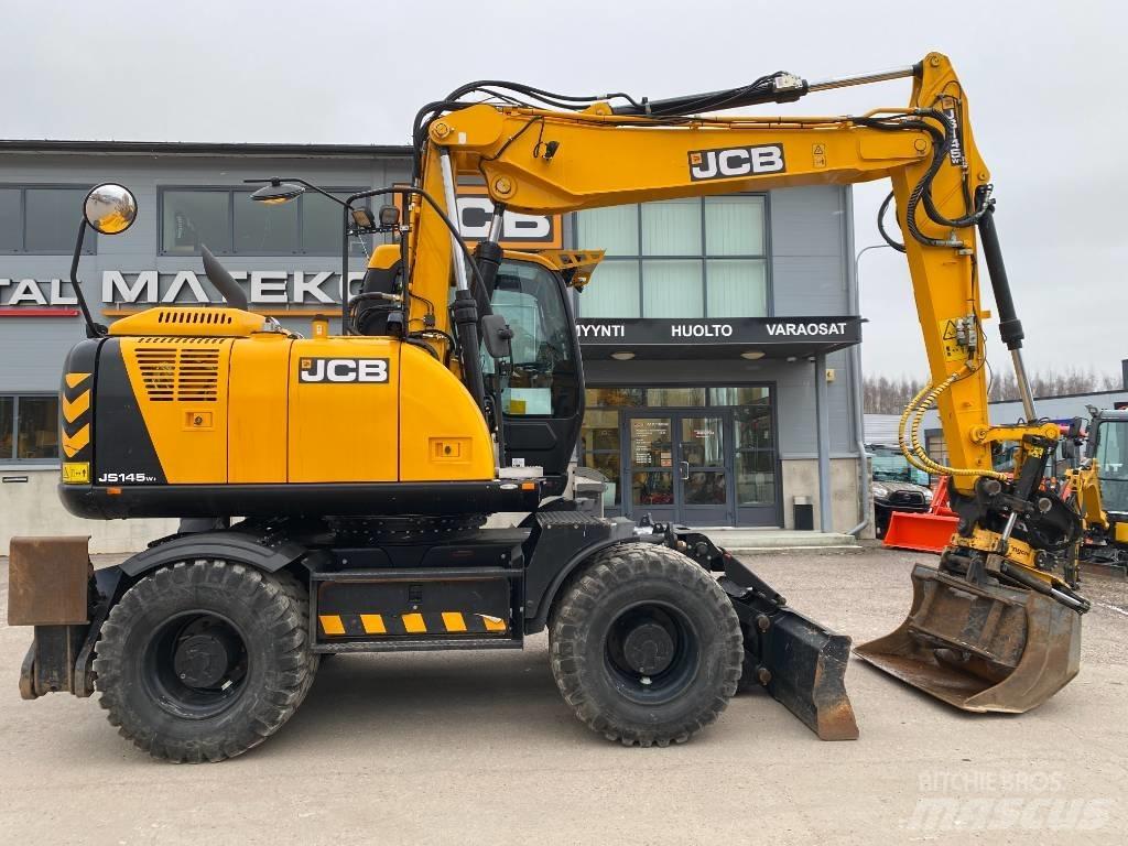 JCB JS145W TAB T4F Escavadoras de rodas