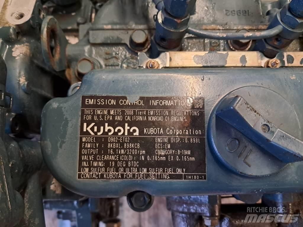 Kubota D-902 Motores agrícolas