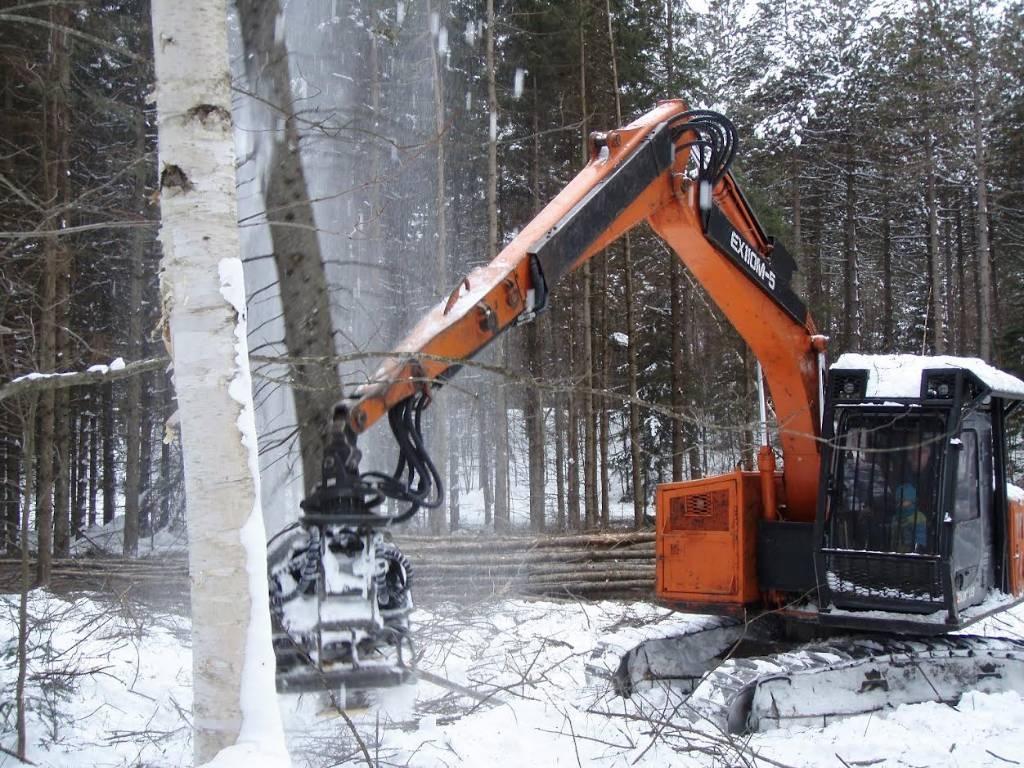 Hitachi EX110M-5 Processadores florestais