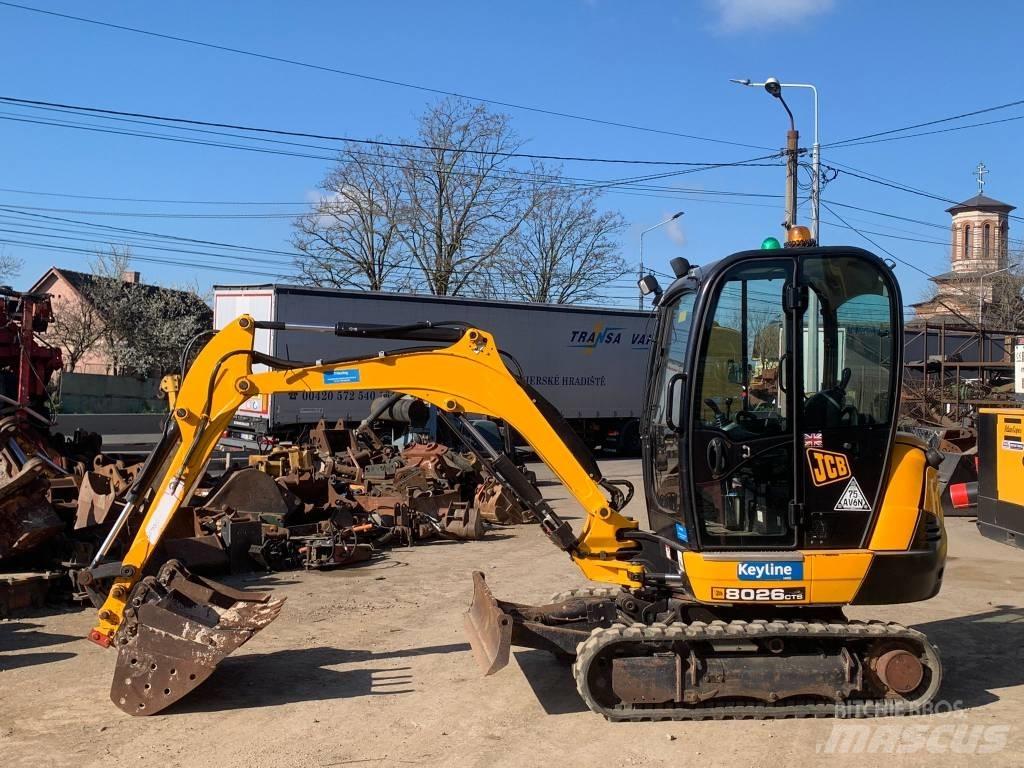 JCB 8026 CTS Miniescavadeiras