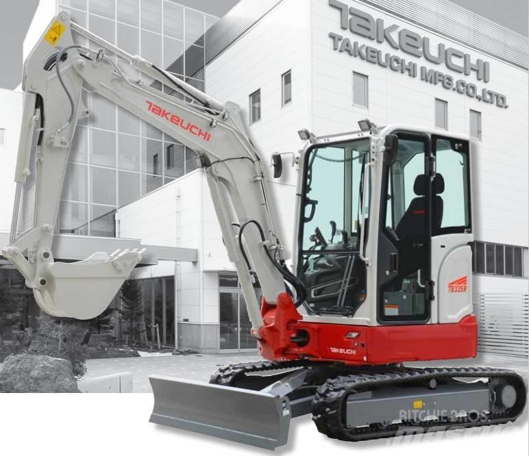 Takeuchi TB335R Miniescavadeiras