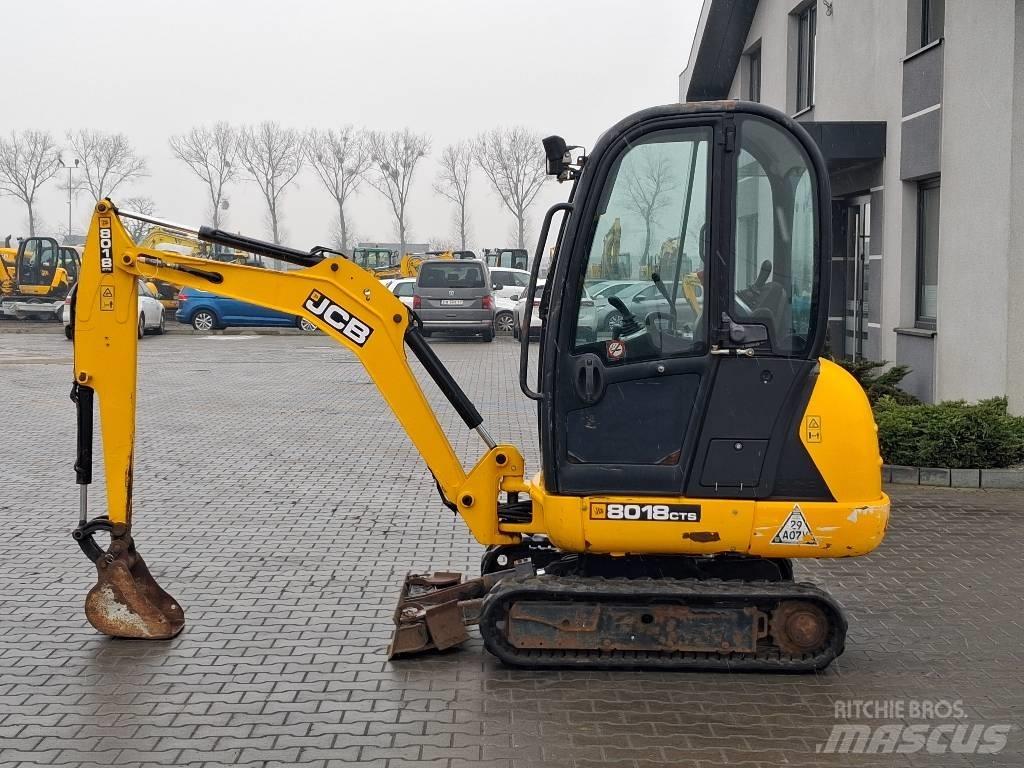 JCB 8018 CTS Miniescavadeiras