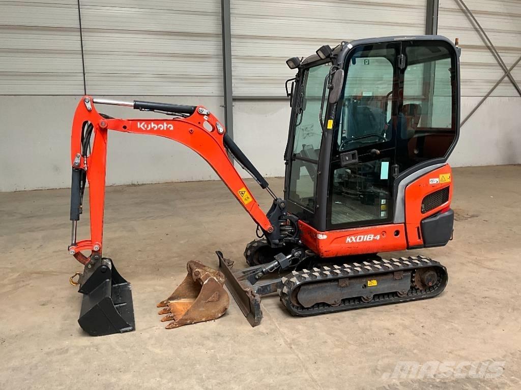Kubota KX 018-4 Miniescavadeiras