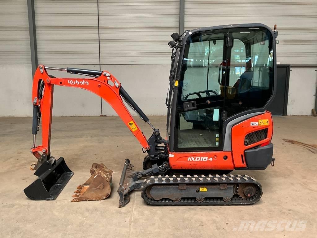Kubota KX 018-4 Miniescavadeiras