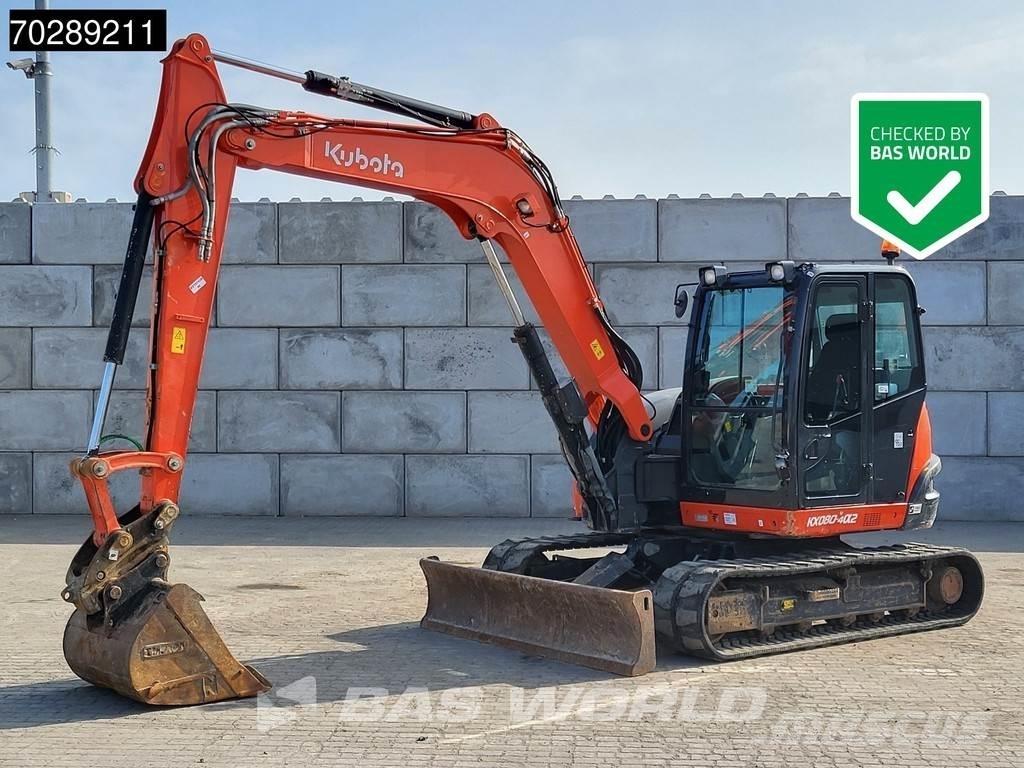 Kubota KX080-4 Miniescavadeiras