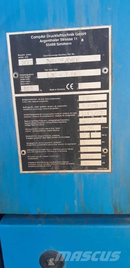 Compair L30-7.5A Compressores
