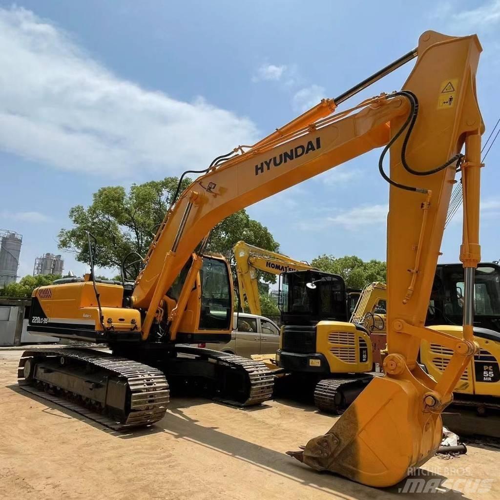 Hyundai R220-9s Escavadeiras de esteiras