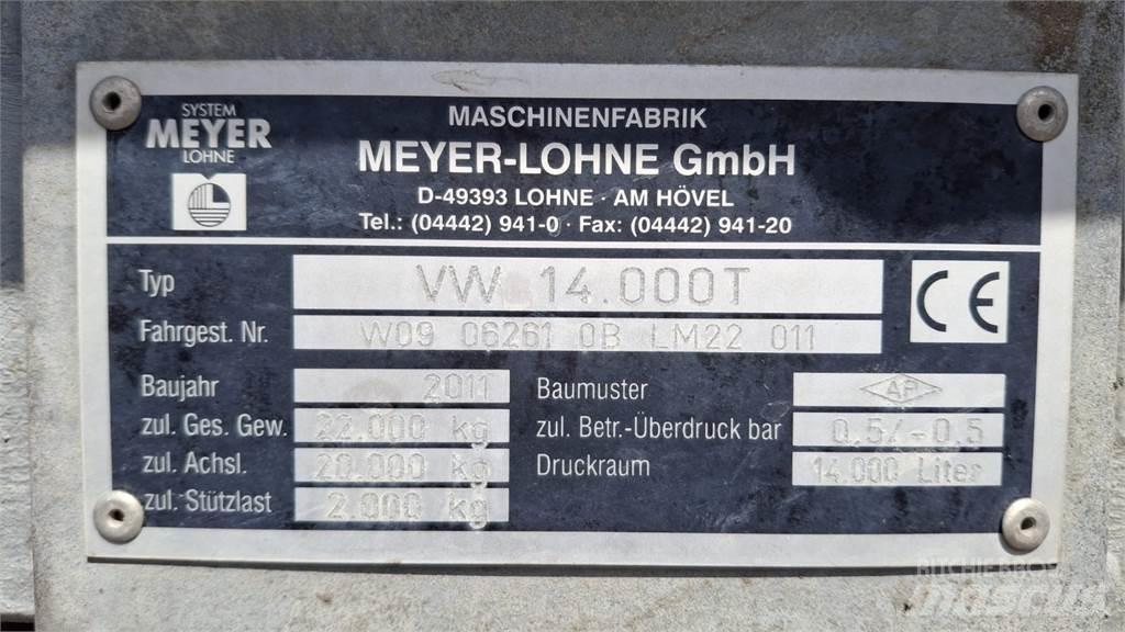Meyer VW 14.000T Espalhadores de estrume
