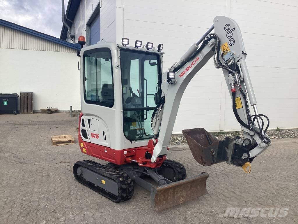 Takeuchi TB 216 Miniescavadeiras