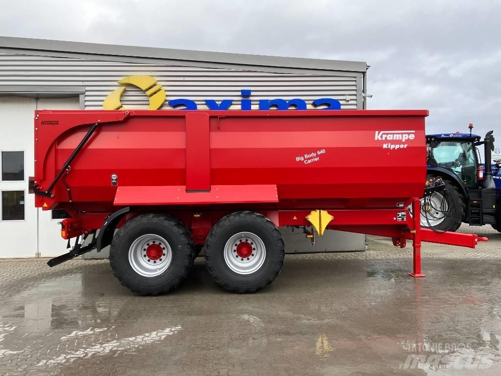 Krampe BB640 Reboques Agrícolas basculantes